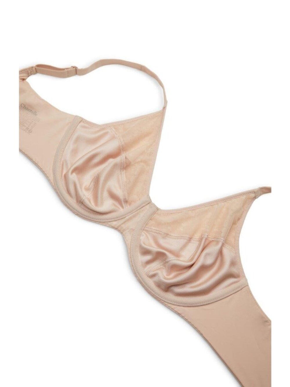 🆕 CHANTELLE Norah Underwire Non-Padded Bra 38DDD Nude Blush Beige #13F1 - Picture 6 of 12